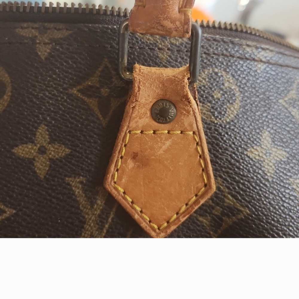 Louis Vuitton Brown Monogram Satchel - Picture 14 of 15